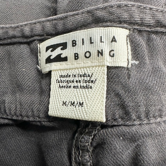 Billabong Wild Pursuit Overall Women's- Gray New Size Medium - Picture 2 of 2